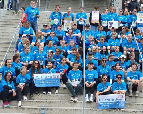 Laufgruppe run for ME/CFS beim 33. Stuttgart-Lauf