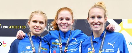 Medaillenübersicht der DM Cross