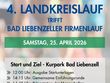 4. Landkreis / Firmen und 15. Paracelsuslauf am Samstag 25. April in Bad Liebenzell        