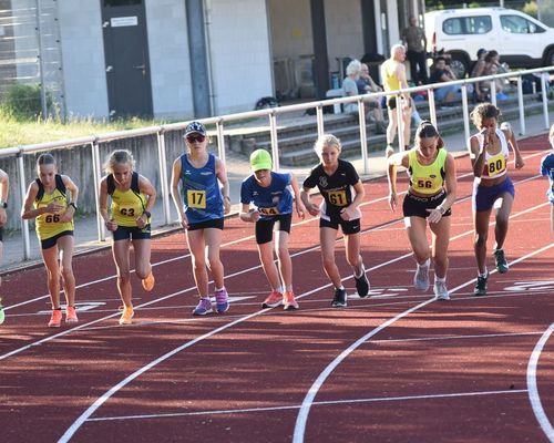 61. Stammheimer Läuferabend: 38 Läufer trotzen der großen Hitze  Pascal Nothacker dominiert die 3.000 Meter