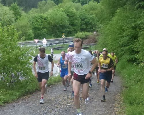 28. Doma-Berglauf in Calw Stammheim – Marina Spiller  und Felix  Bissinger dominieren den Lauf auf Stammheims höchste Erhebung  Gewittersturm verzieht sich rechtzeitig vor dem Start