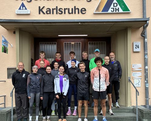 Kaderlehrgang der Läufer in Karlsruhe