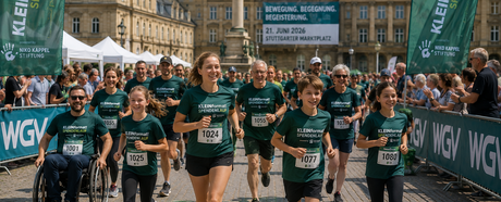KLEINformat! Spendenlauf: Gemeinsam laufen, gemeinsam Gutes tun