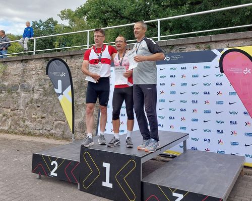 Silber und Bronze in der Leichtathletik.