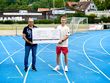 Fynn Klose erhält 200€ Unterstützung für Jugendlager.