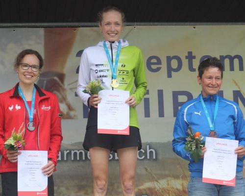 Die drei schnellsten Frauen.